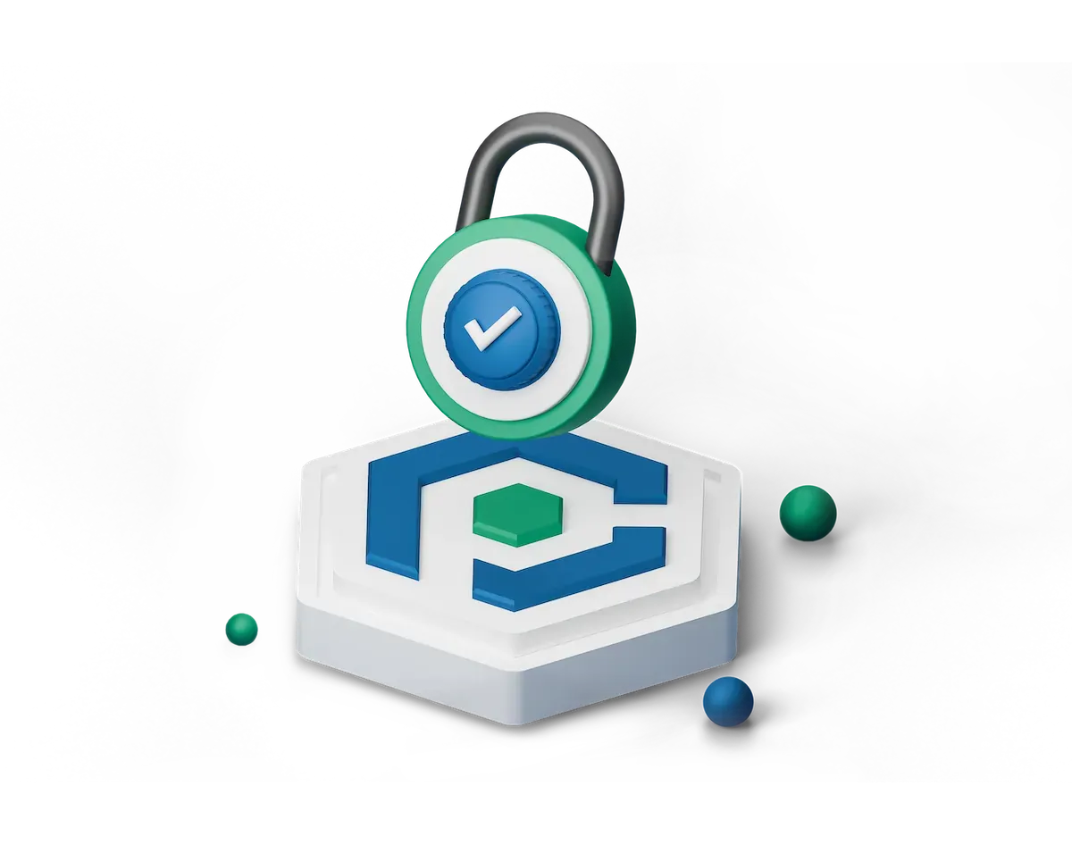 3D illustration of the CyPro team behind the Telecom Security Act guide