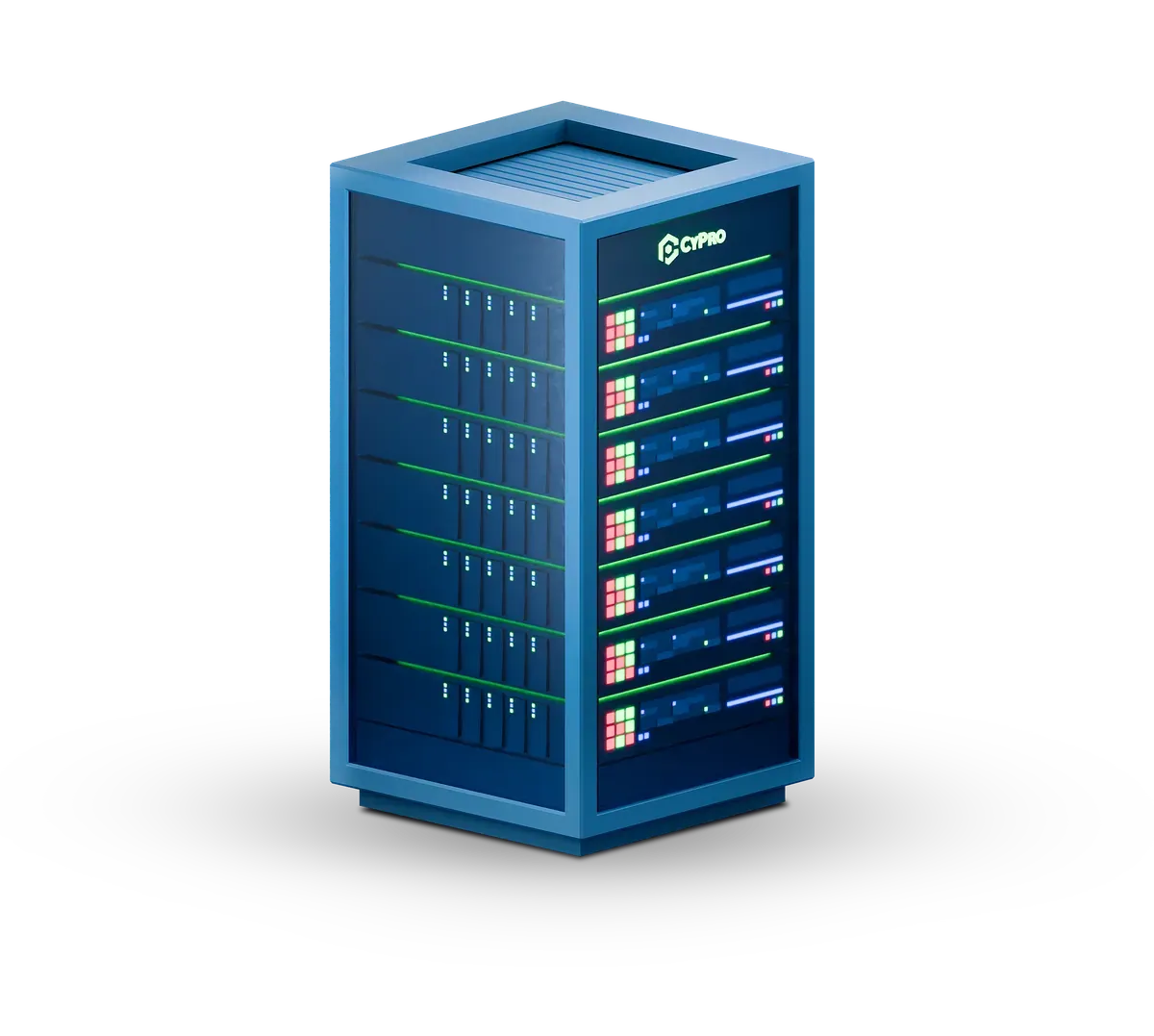 3D illustration of telecoms equipment lifecycle and end-of-support planning